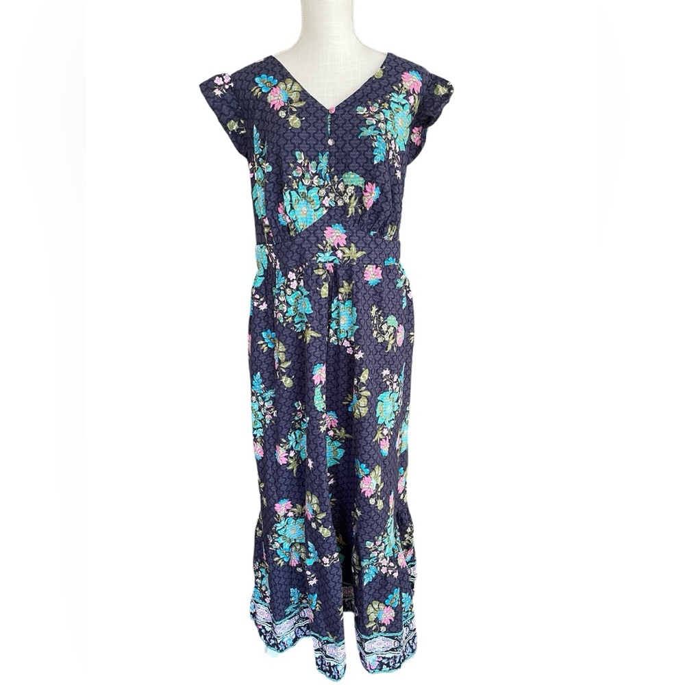Lane Bryant Maxi Dress Plus, floral, Size L, NWOT